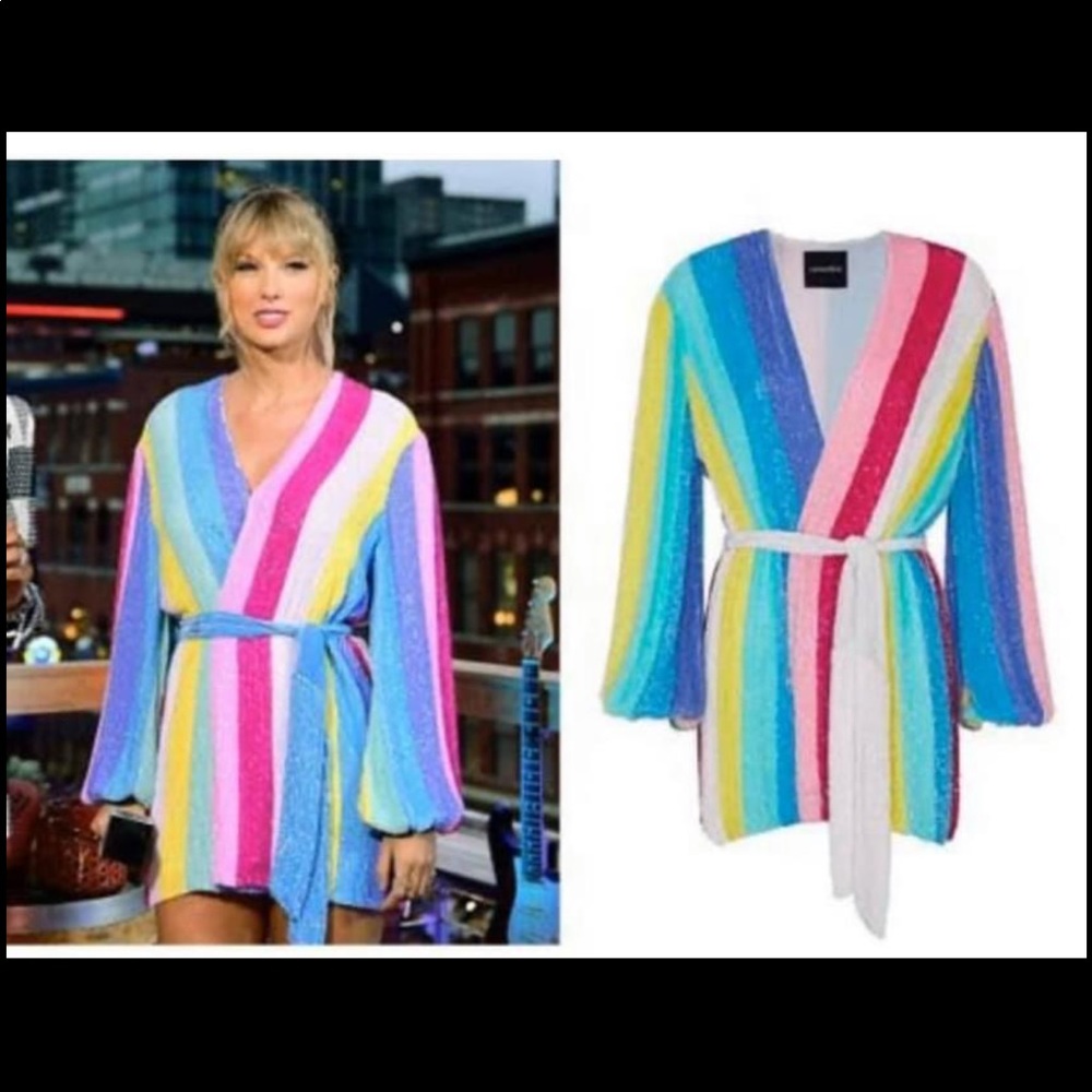 Gabrielle Robe in Unicorn Stripes Dress!!